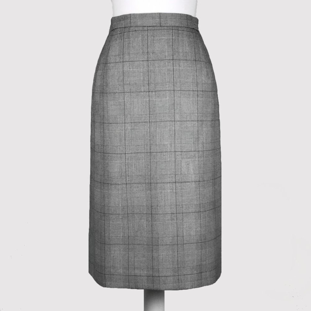 Vintage Pencil Skirt with Pockets